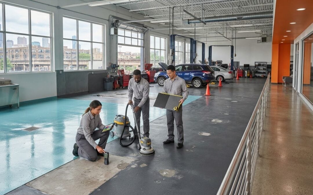 Auto Shop Floor Coating Chicago: A Project Planning Case Study