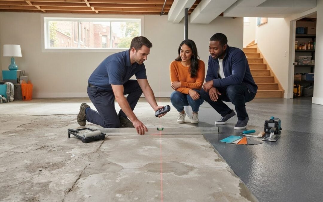 Basement Floor Coating Options for Uneven Floors: What Works?