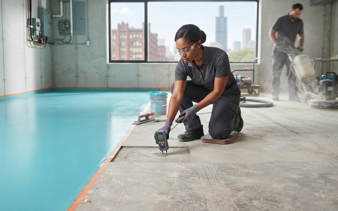 Chicago Concrete Moisture Vapor Barrier Coating Guide